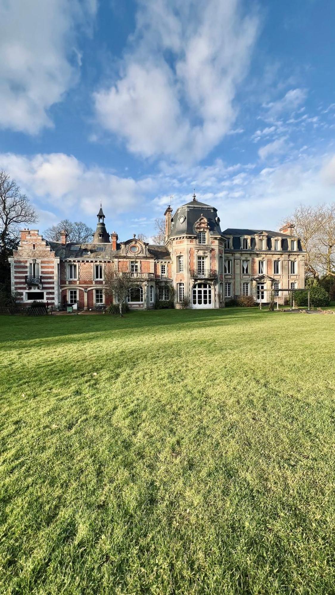Le Chateau De Bertreville Saint Ouen Entre Mer Et Campagne Eksteriør bilde